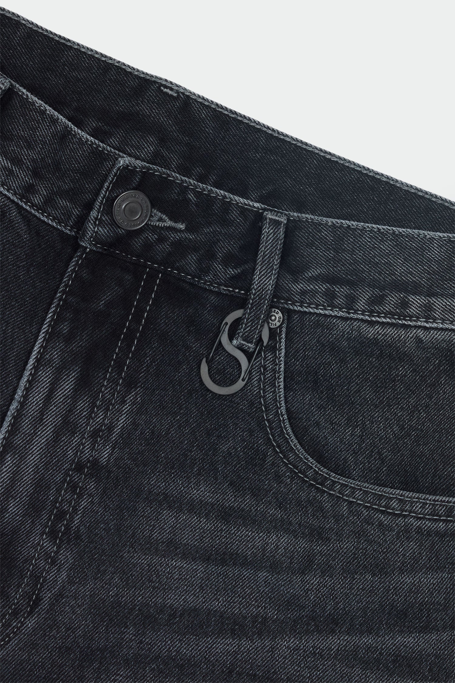 Wide Denim - Black Wash
