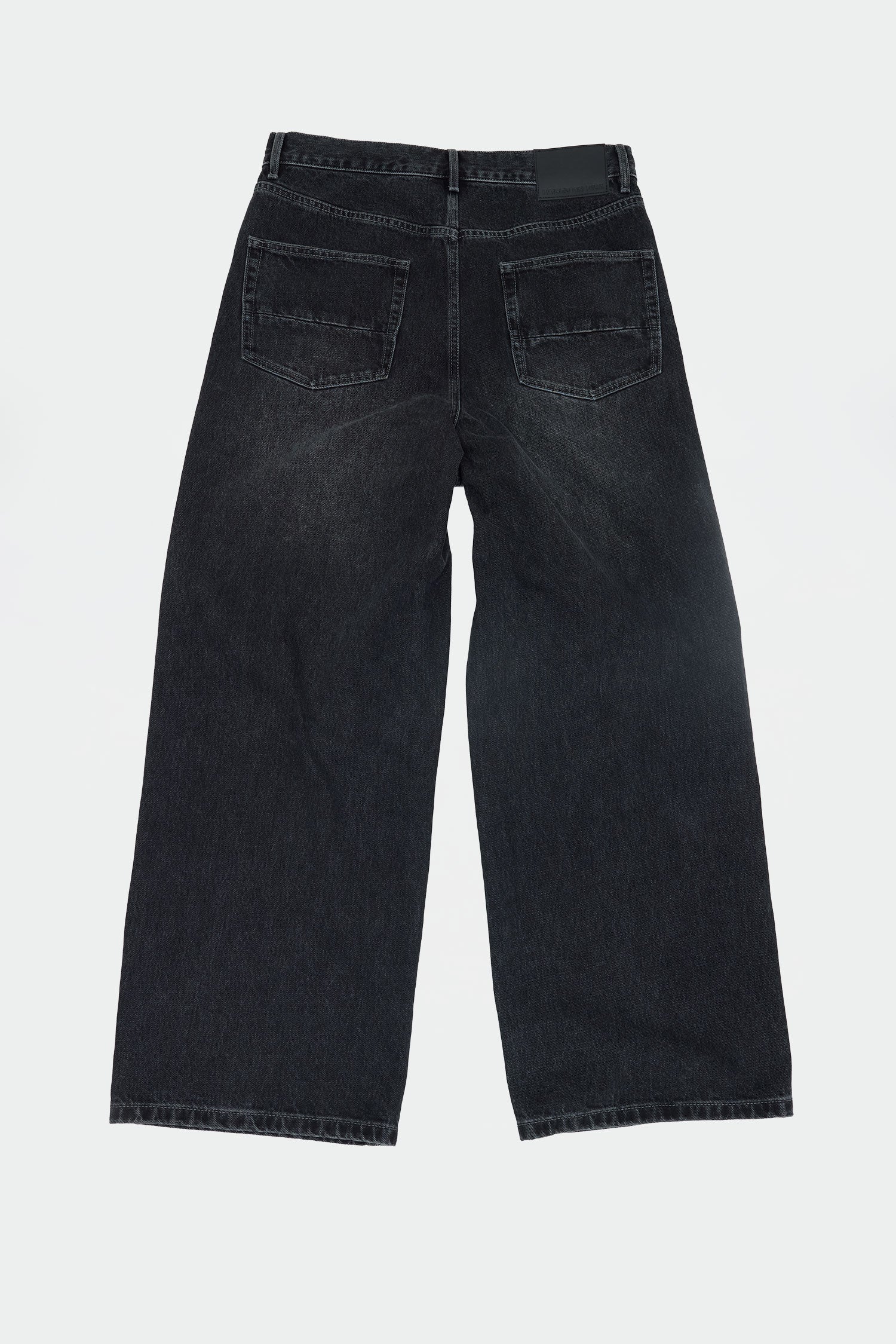 Wide Denim - Black Wash