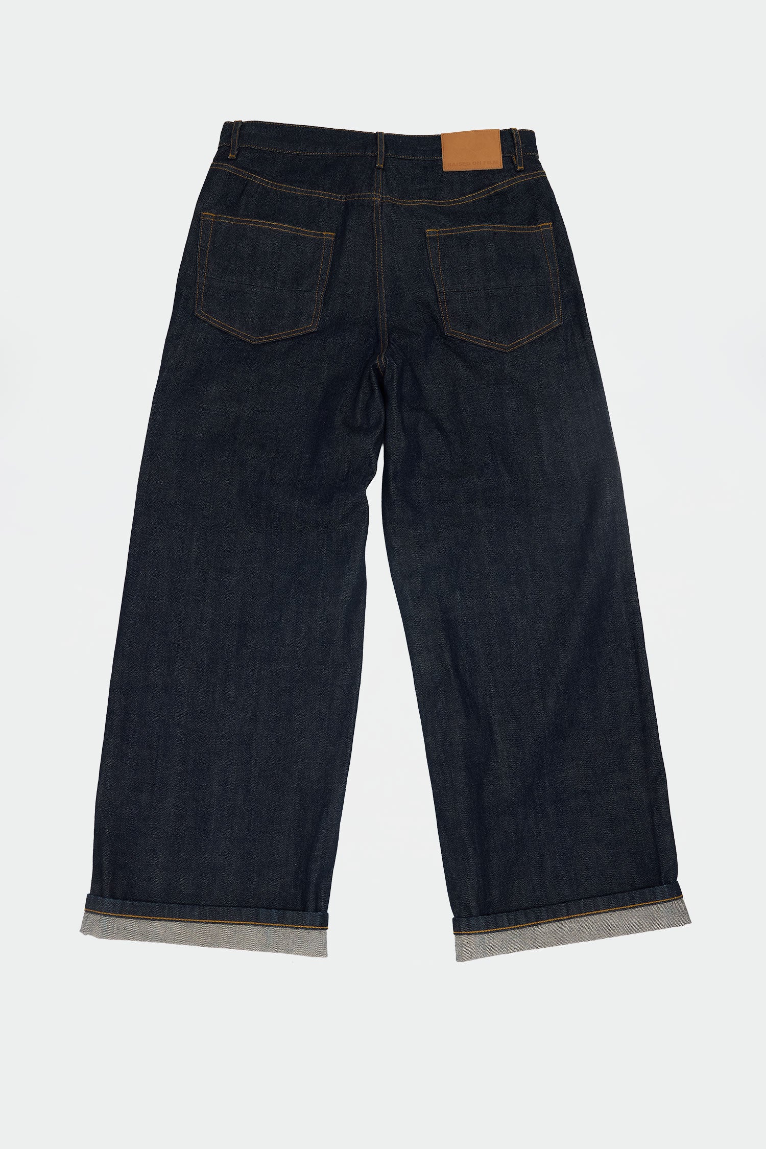 Wide Selvedge Denim Raw Blue