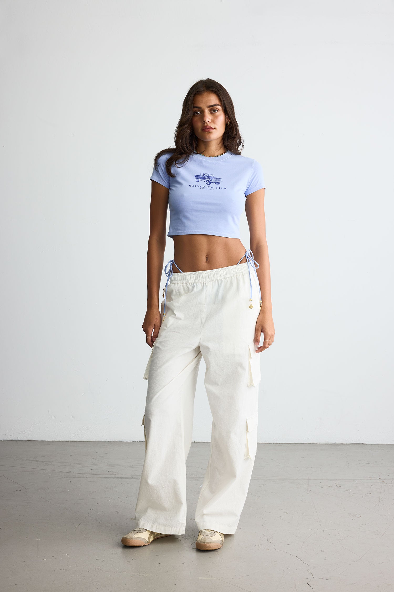 Bronco Baby Tee Baby Blue