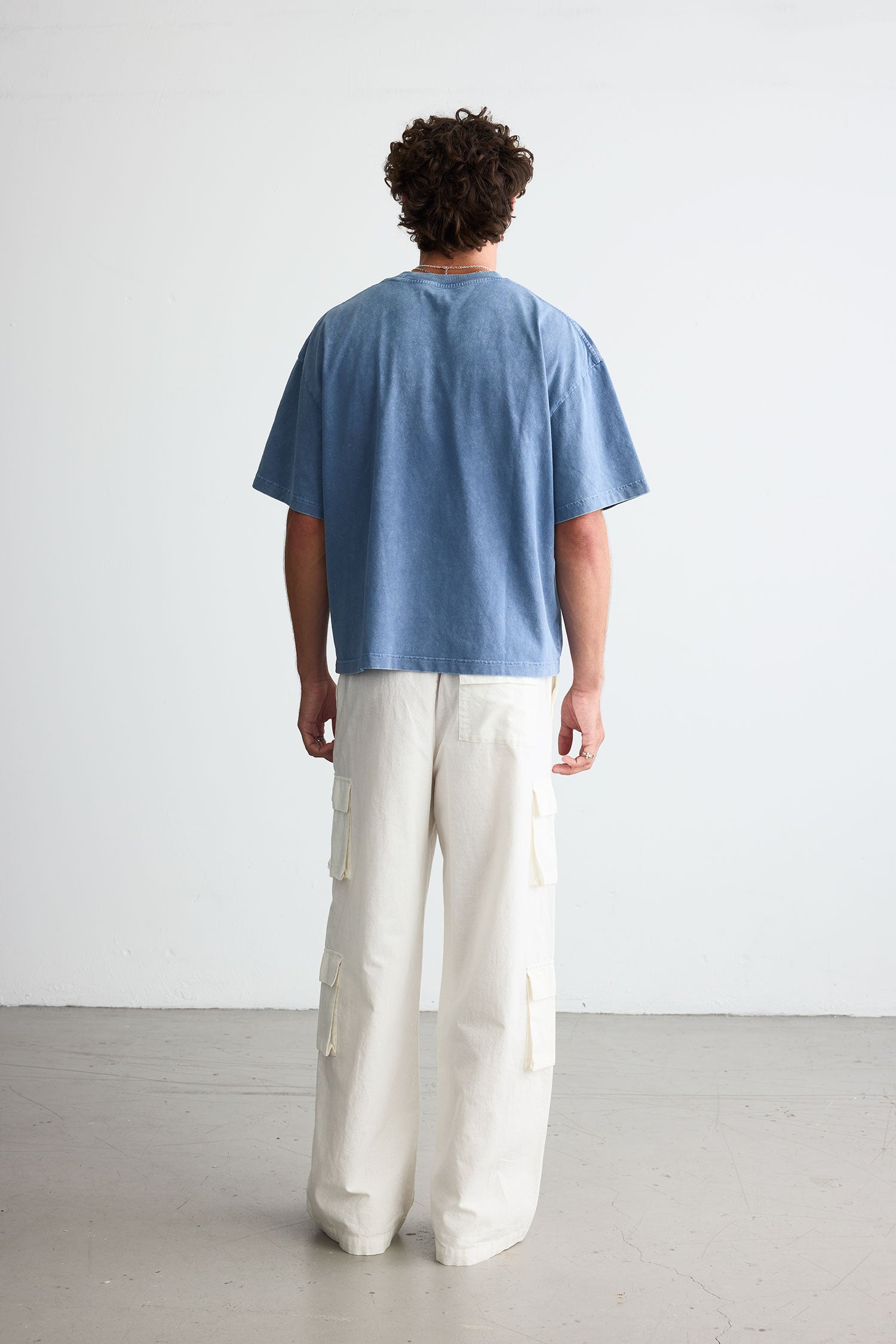 Summer Cargo Pants White