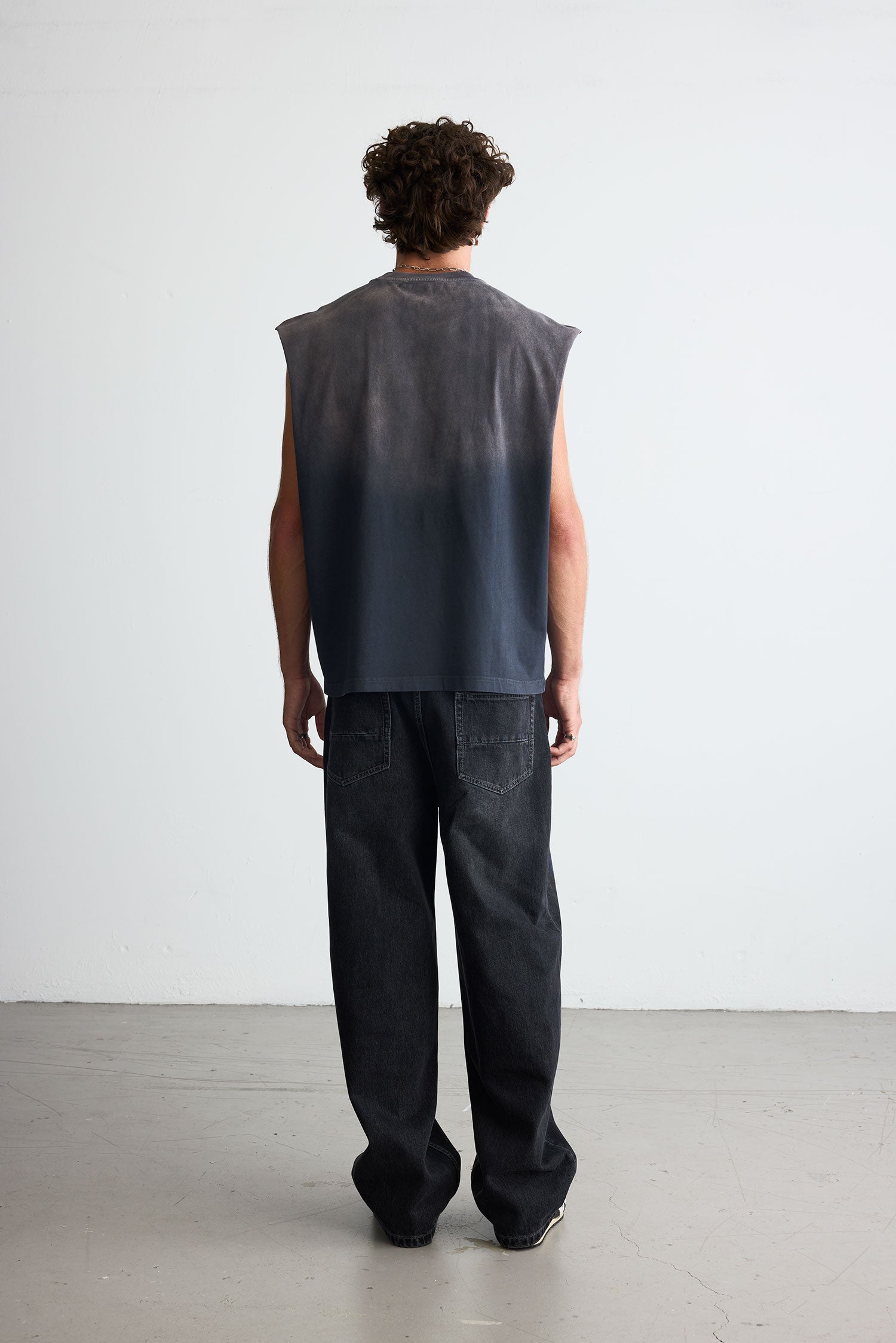 Straight Denim - Black Wash
