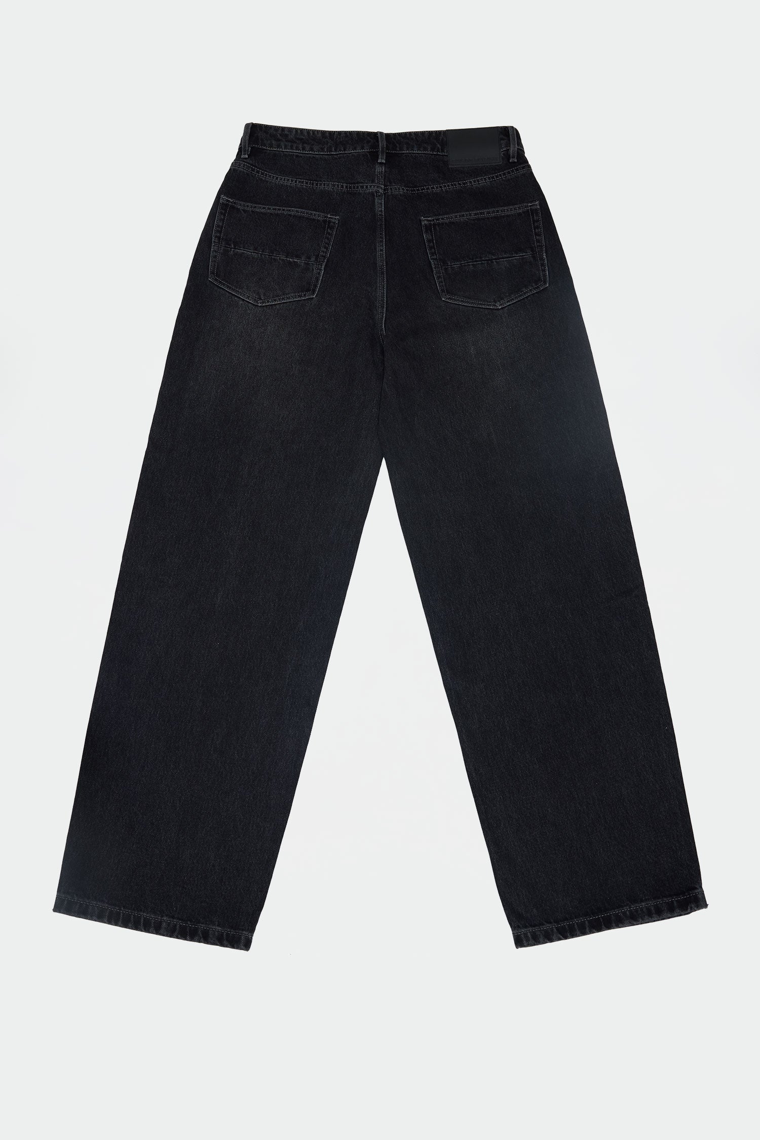 Straight Denim - Black Wash