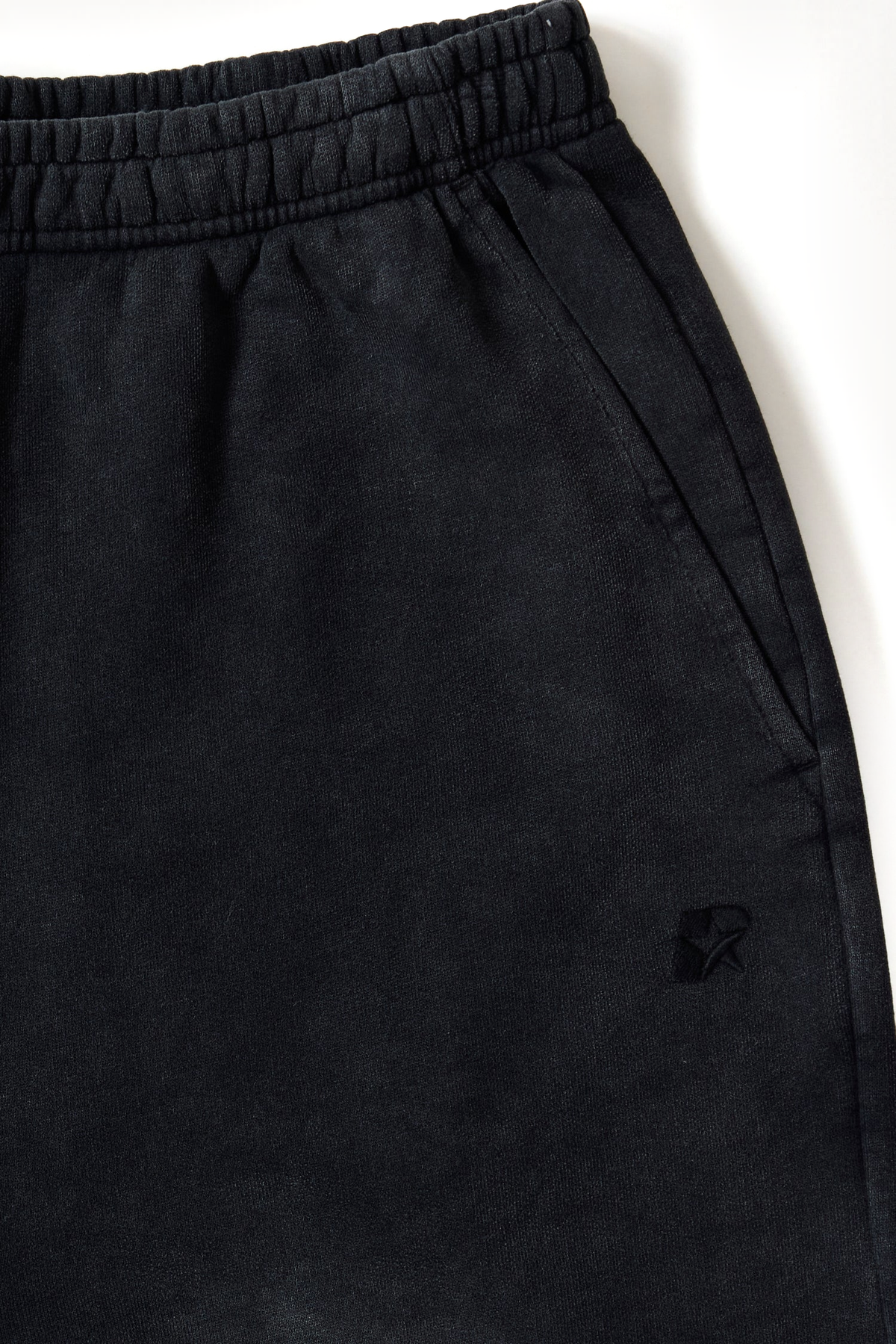 Lounge Pant - Black, detail waist view