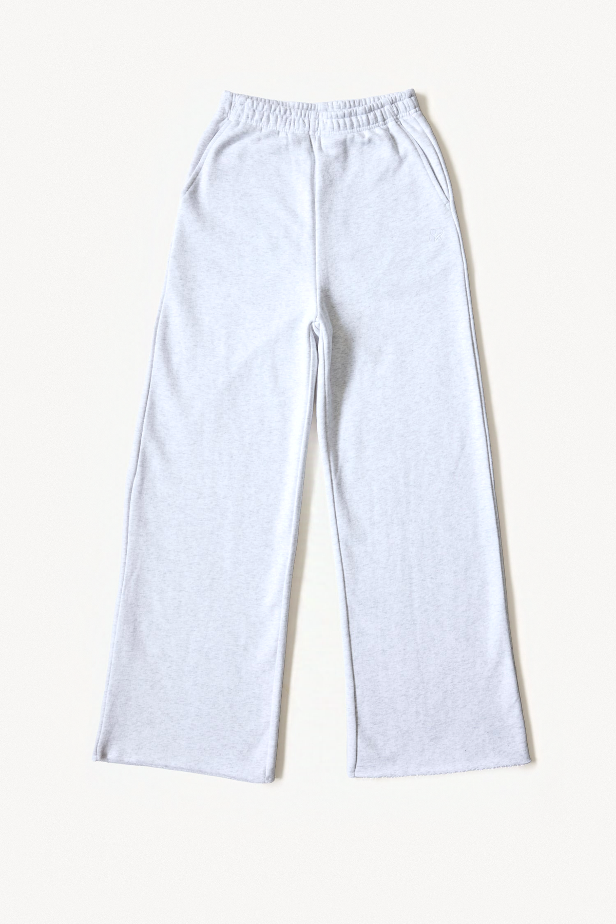 Lounge Pant - Grey, flatlay front view