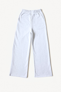 Lounge Pant - Grey, flatlay front view