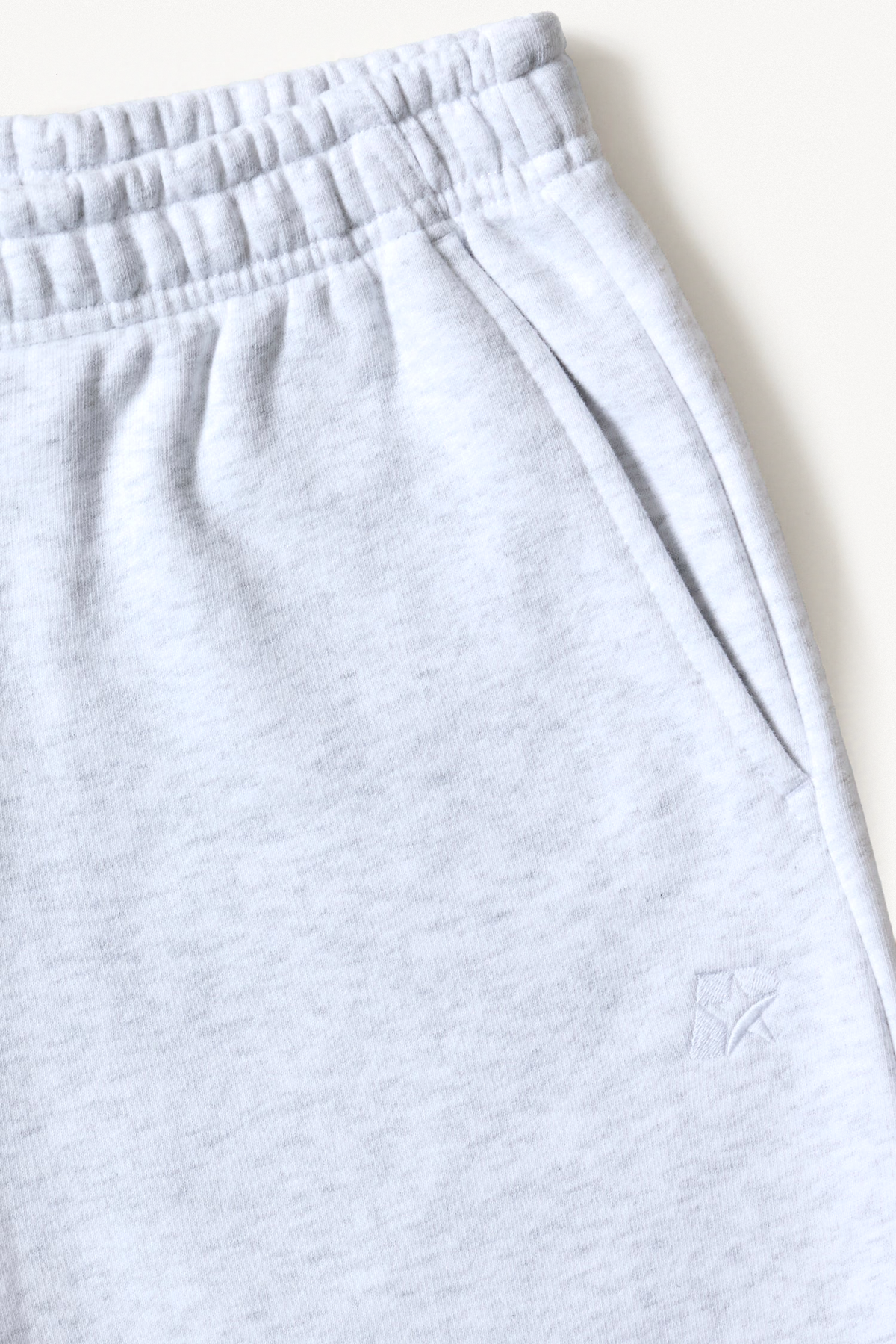 Lounge Pant - Grey, detail waist view