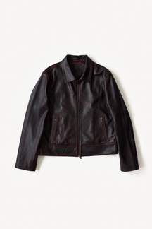 Hudson Jacket - Red, flatlay front view