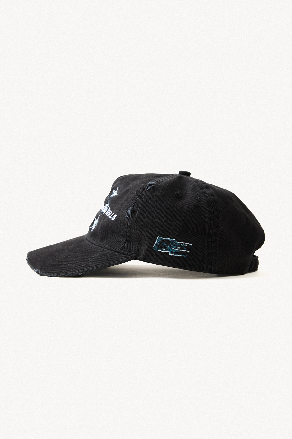 Hollywood Cap - Black, other side view