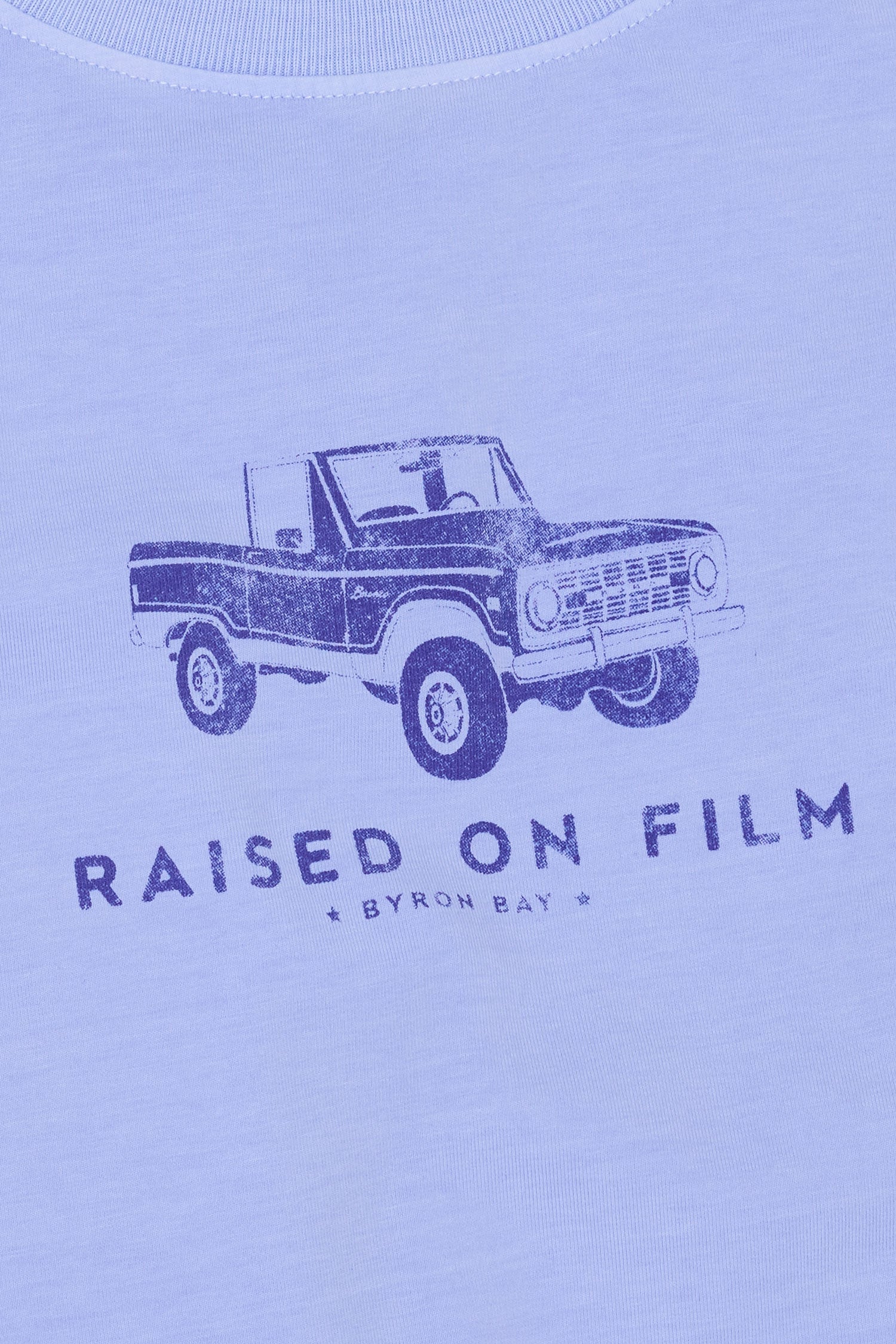 Bronco Baby Tee Baby Blue