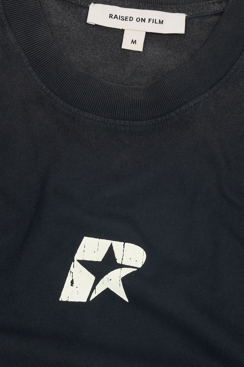Logo Boxy Tee Black