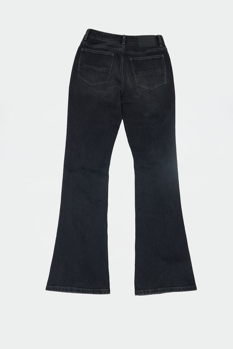 Bootcut Denim - Black Wash