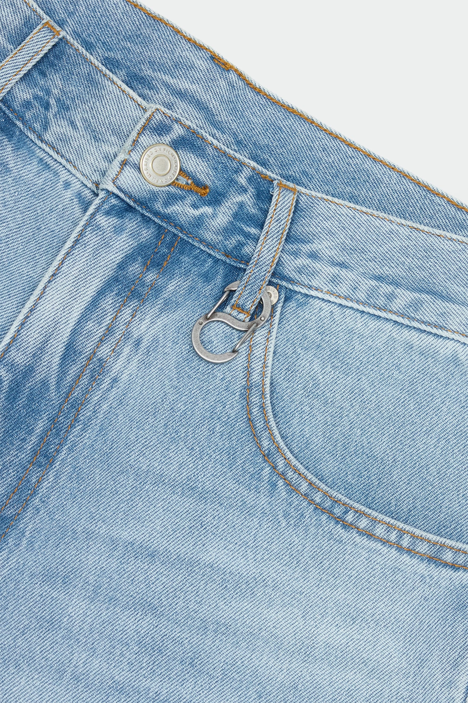 Wide Denim Light Blue Wash