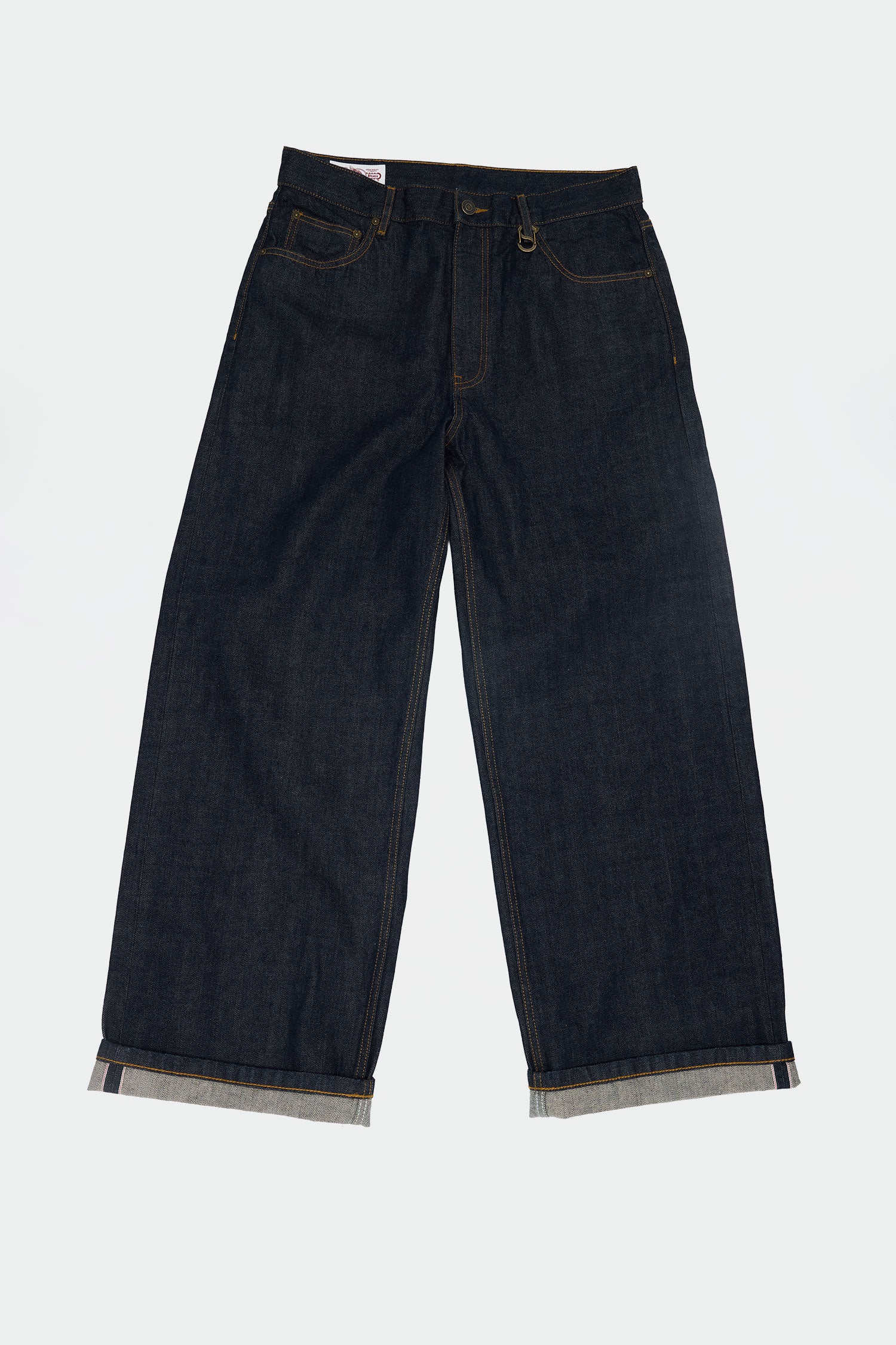Wide Selvedge Denim Raw Blue