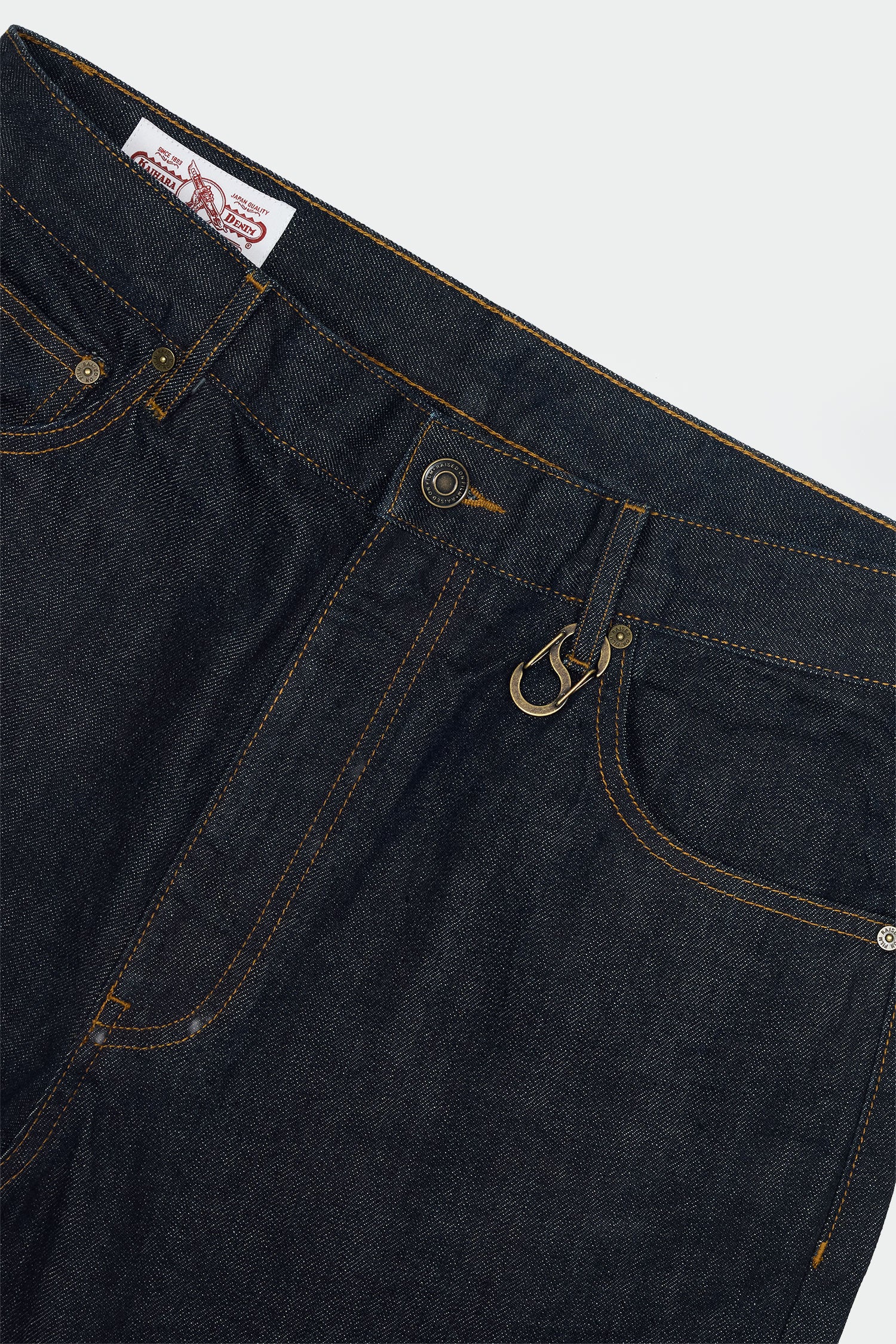 Wide Selvedge Denim Raw Blue
