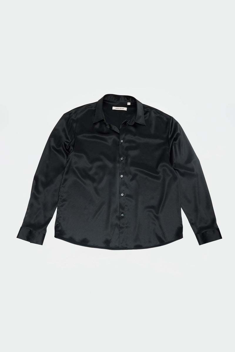 Signature Silk Shirt Black