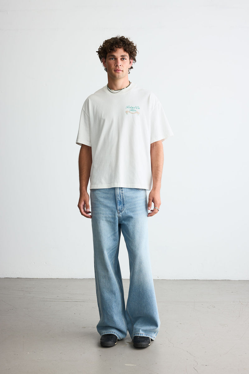 Byron Summer Boxy Tee White