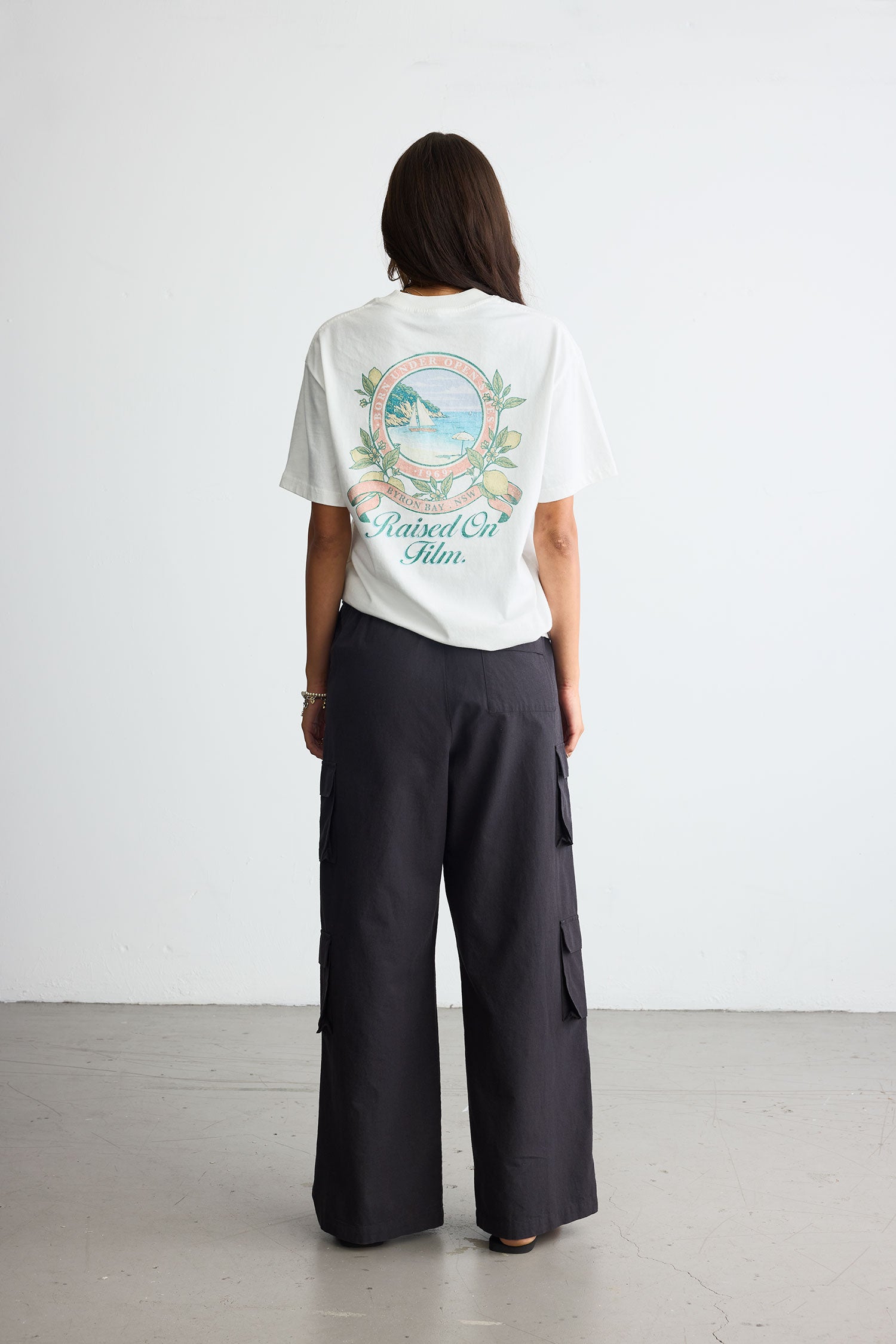 Byron Summer Boxy Tee White