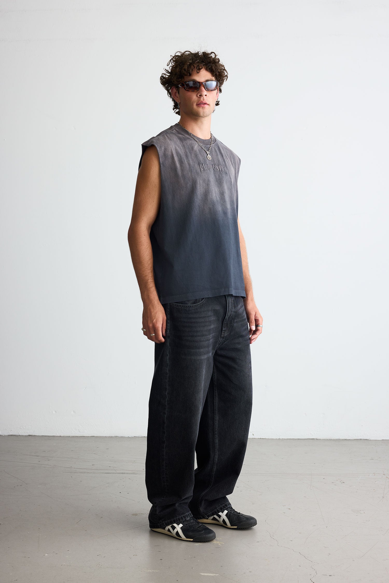 Straight Denim - Black Wash
