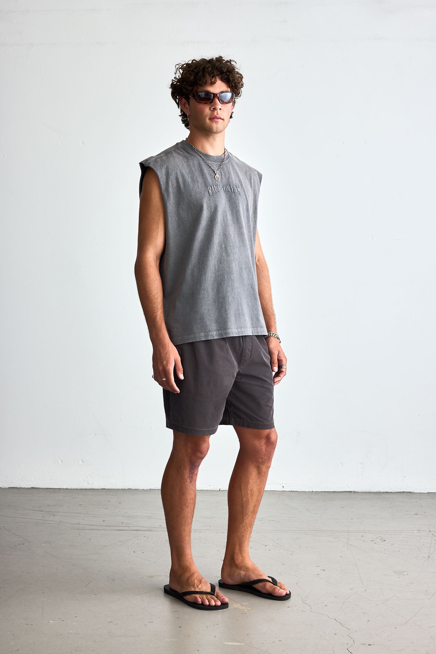 Everyday Board Short Faded Black