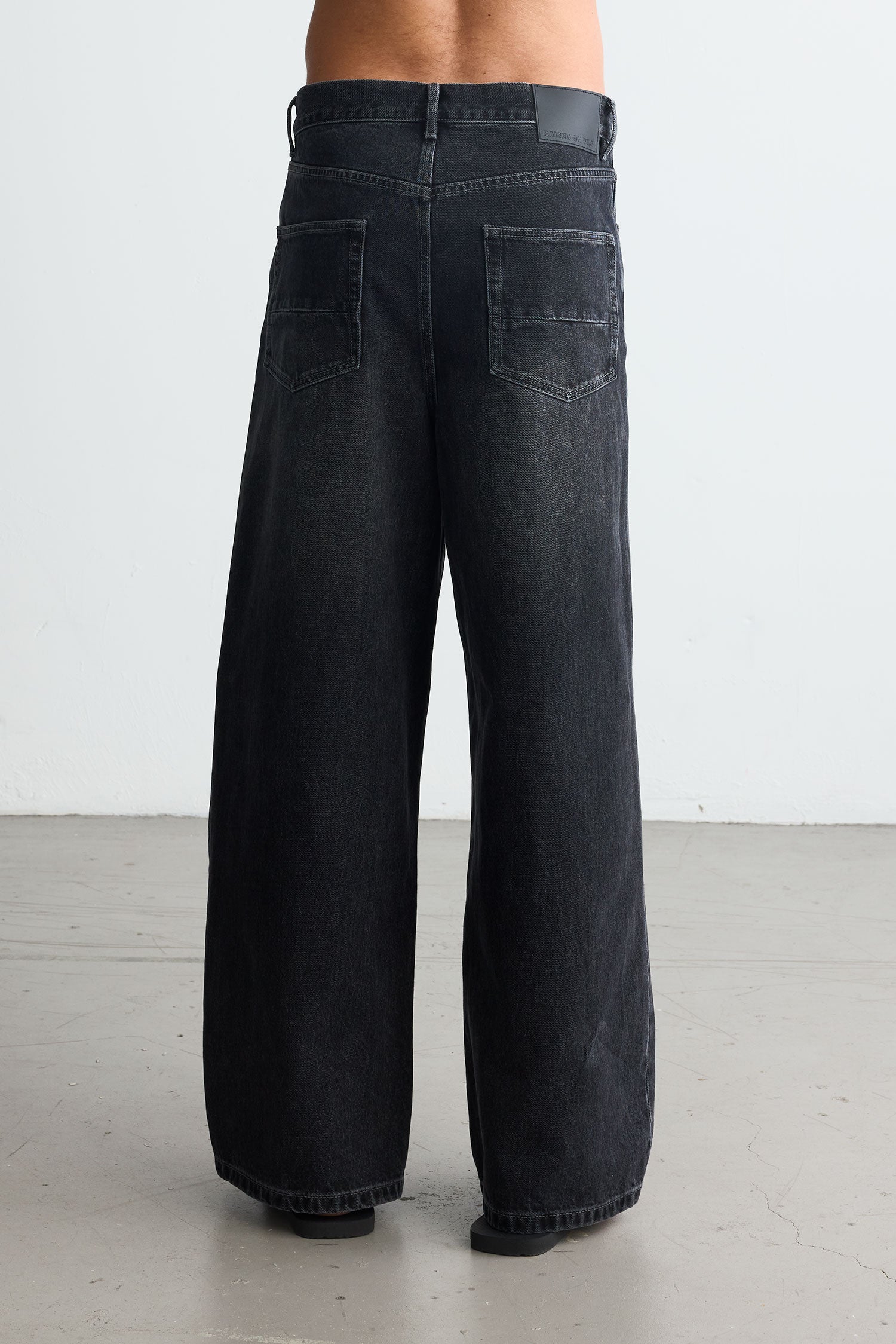 Wide Denim - Black Wash