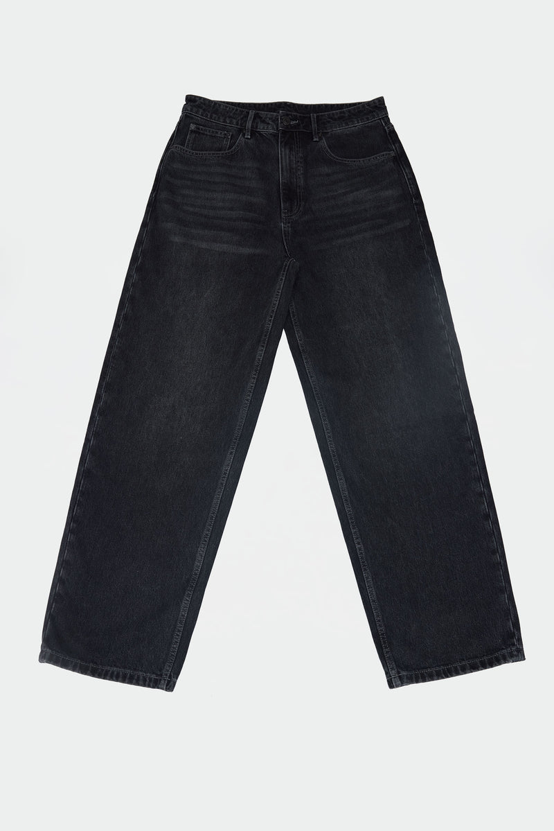 Straight Denim Black Wash