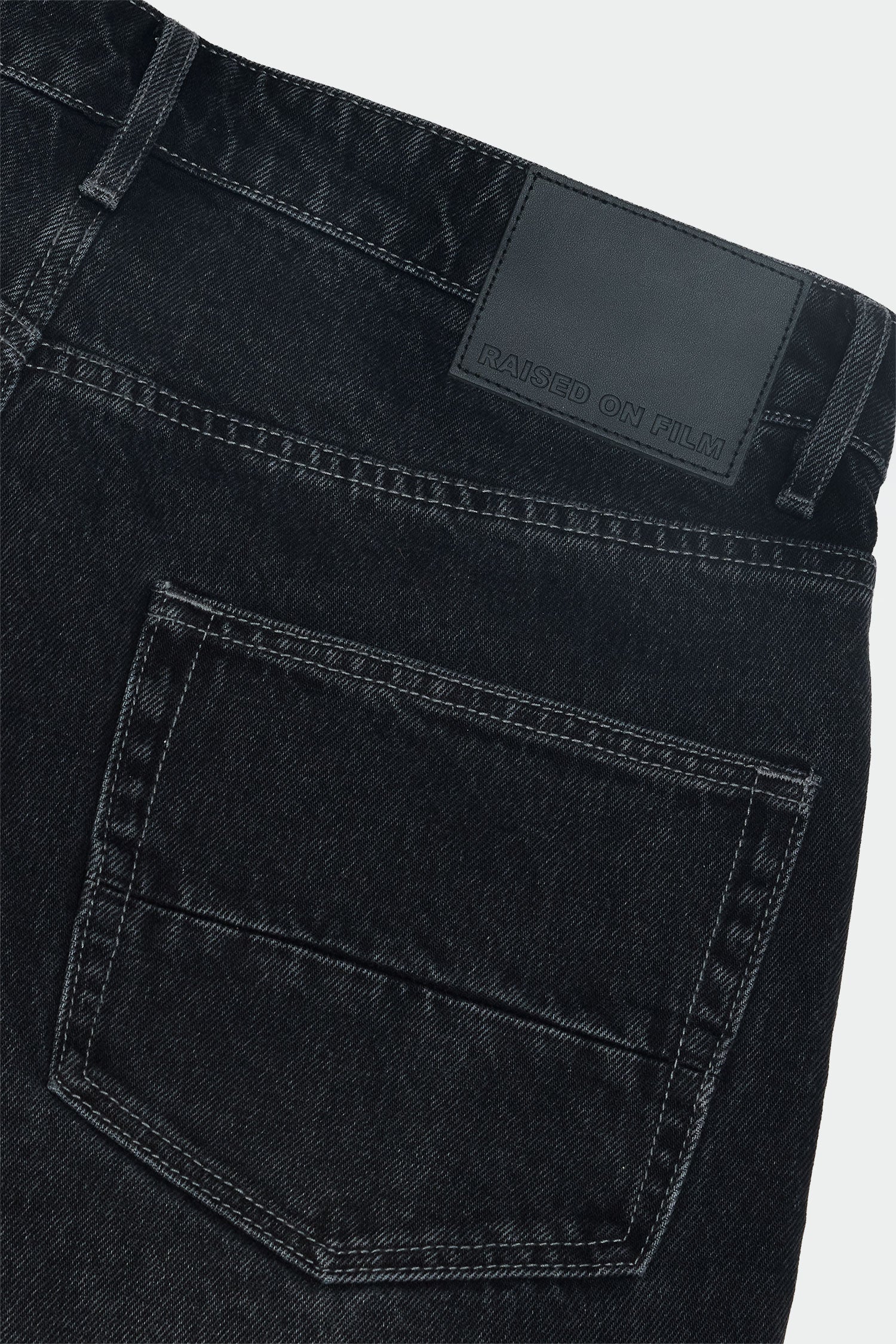 Straight Denim - Black Wash