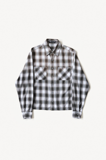 L.A. Flannel - Black, flatlay front view