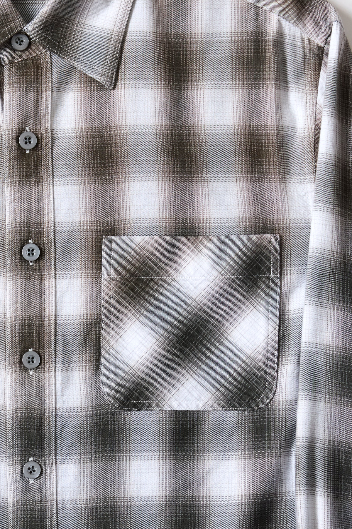 L.A. Flannel - Black, detail view