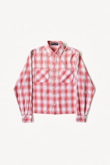 L.A. Flannel - Red, flatlay front view
