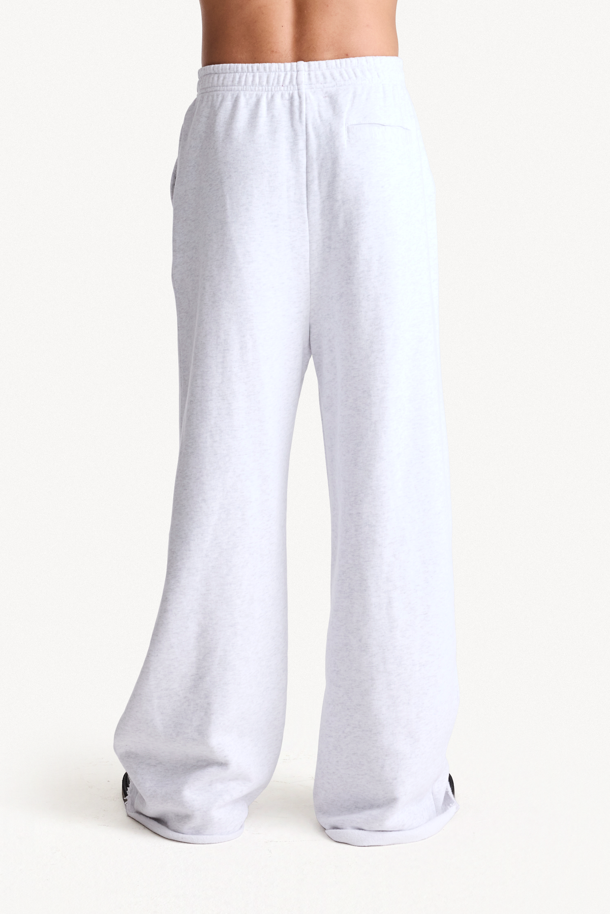 Lounge Pant - Grey, on-body back view